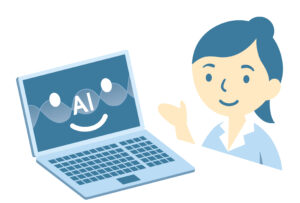 AIに教えてもらう女子社員
