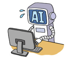 仕事をするAI_