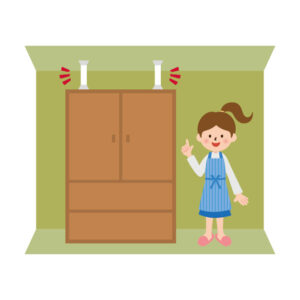 地震突っ張り棒
