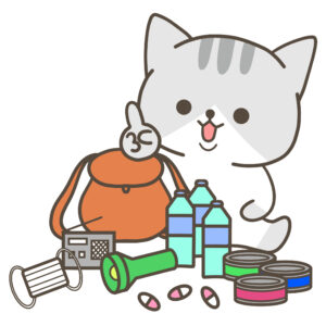 防災備え猫