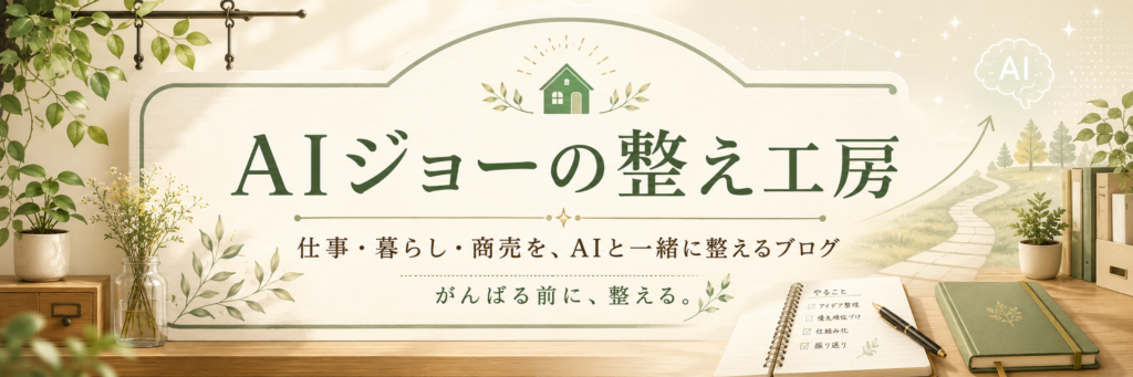 AIジョーの整え工房